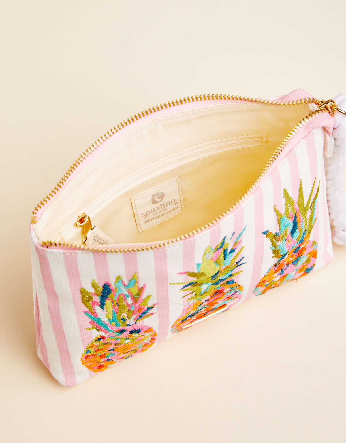  Moreland Pineapple Carina Wristlet