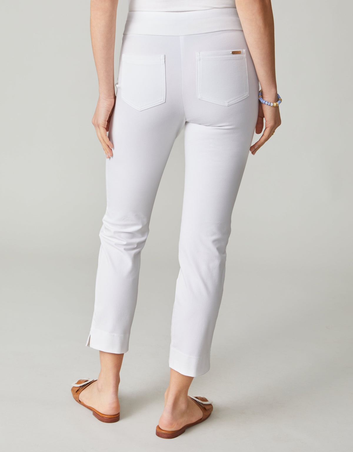  Maren Pull-On Pant Pearl White
