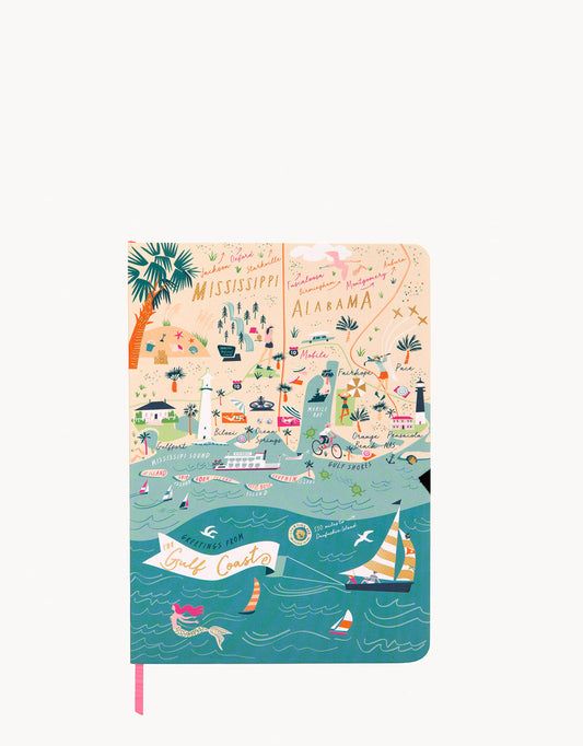 Gulf Coast Ruled Notebook