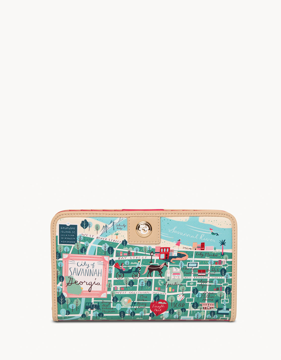  Historic Savannah Snap Wallet