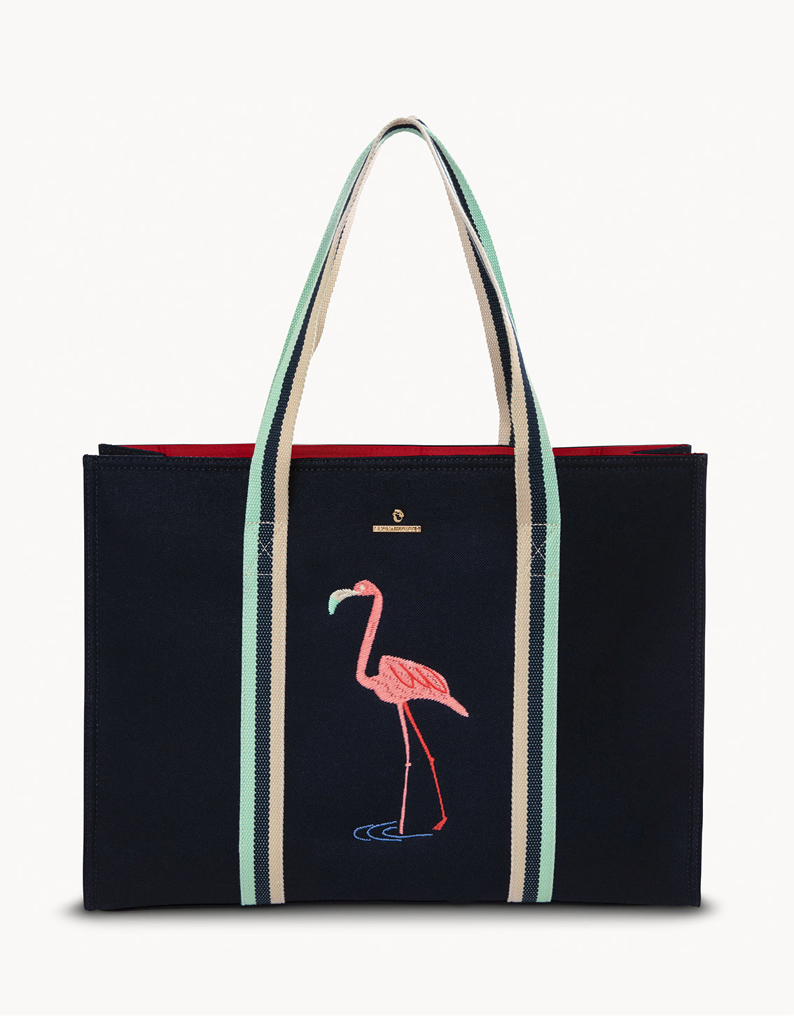  Flamingo Carry All Tote Navy