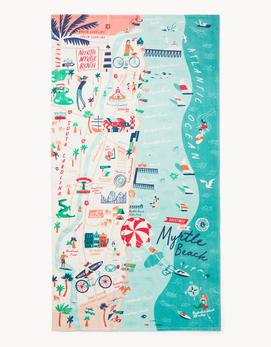  Beach Towel Myrtle Beach