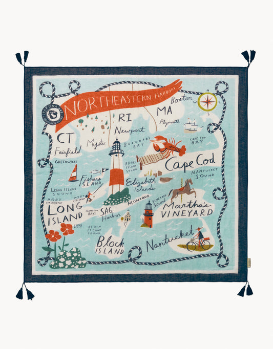  Northeastern Harbors Scarf