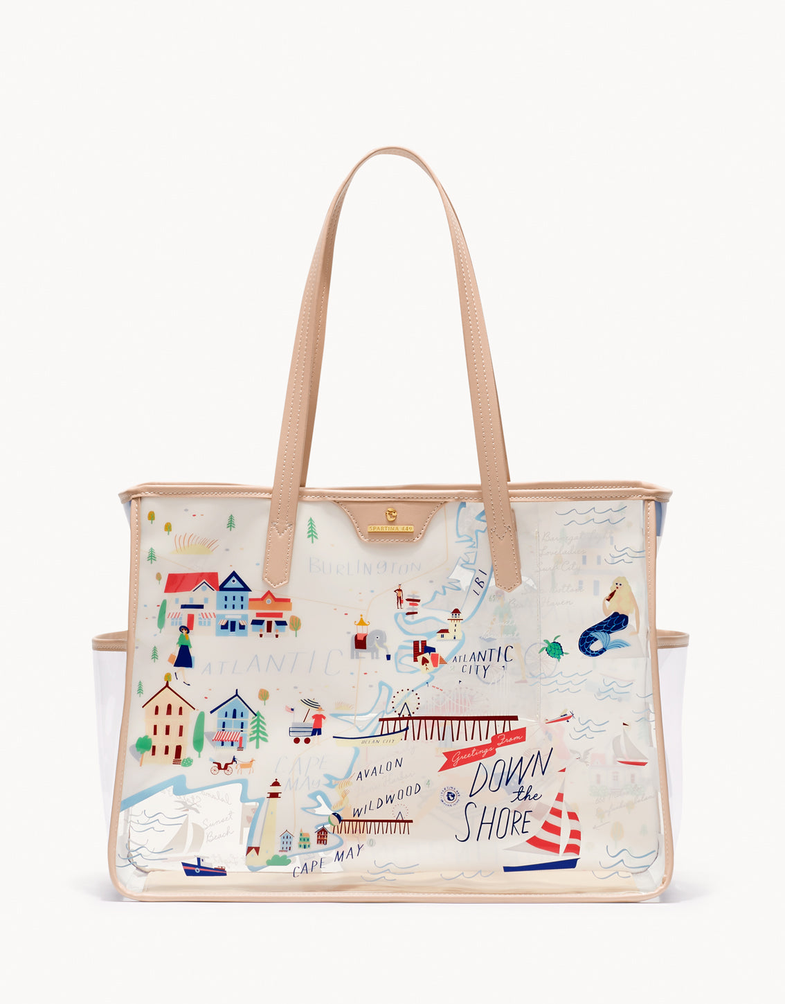  Clear Beach Tote Down The Shore