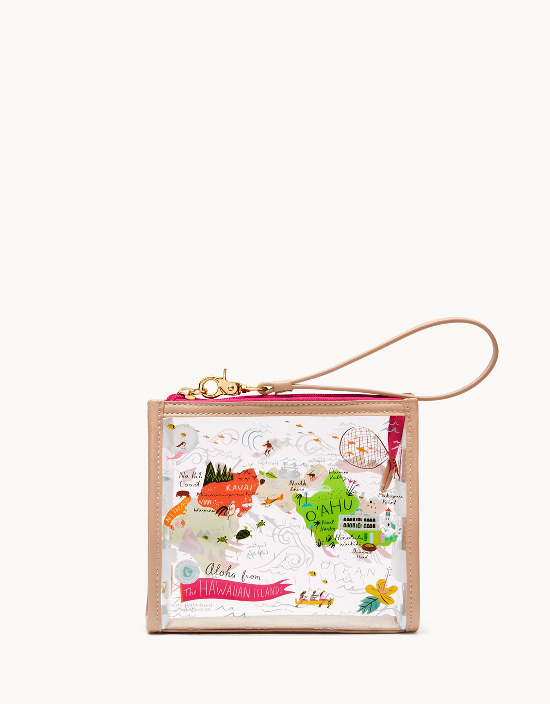  Clear Beach Wristlet Hawaiian Islands
