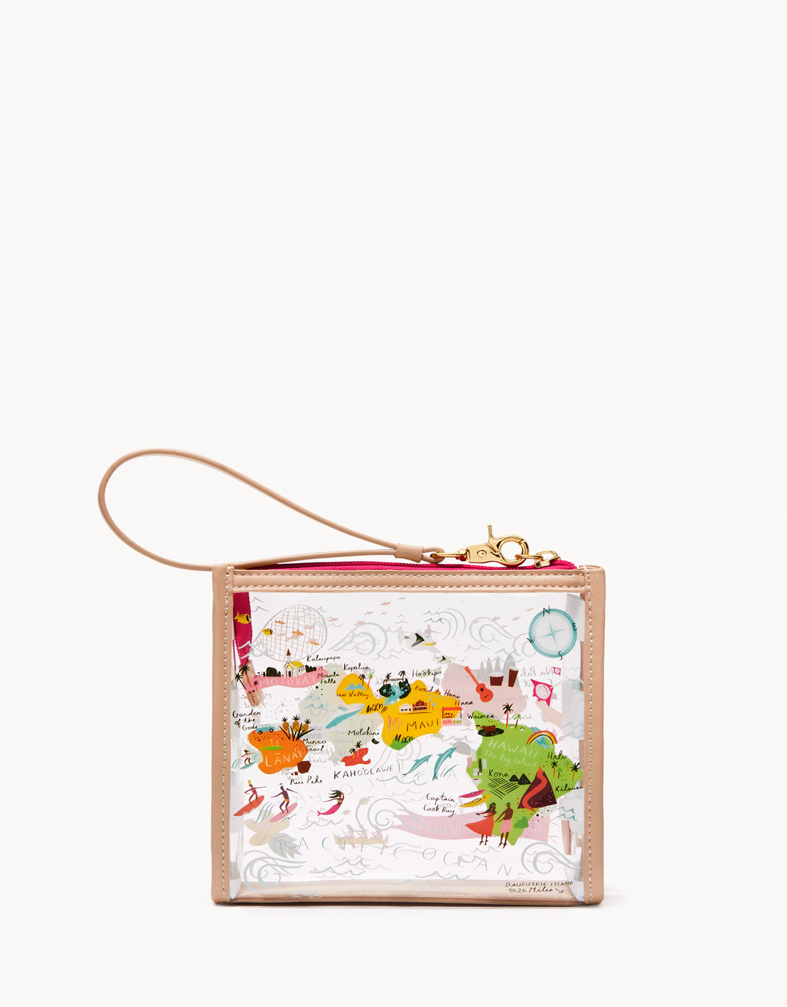  Clear Beach Wristlet Hawaiian Islands