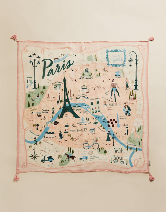  Paris Square Scarf