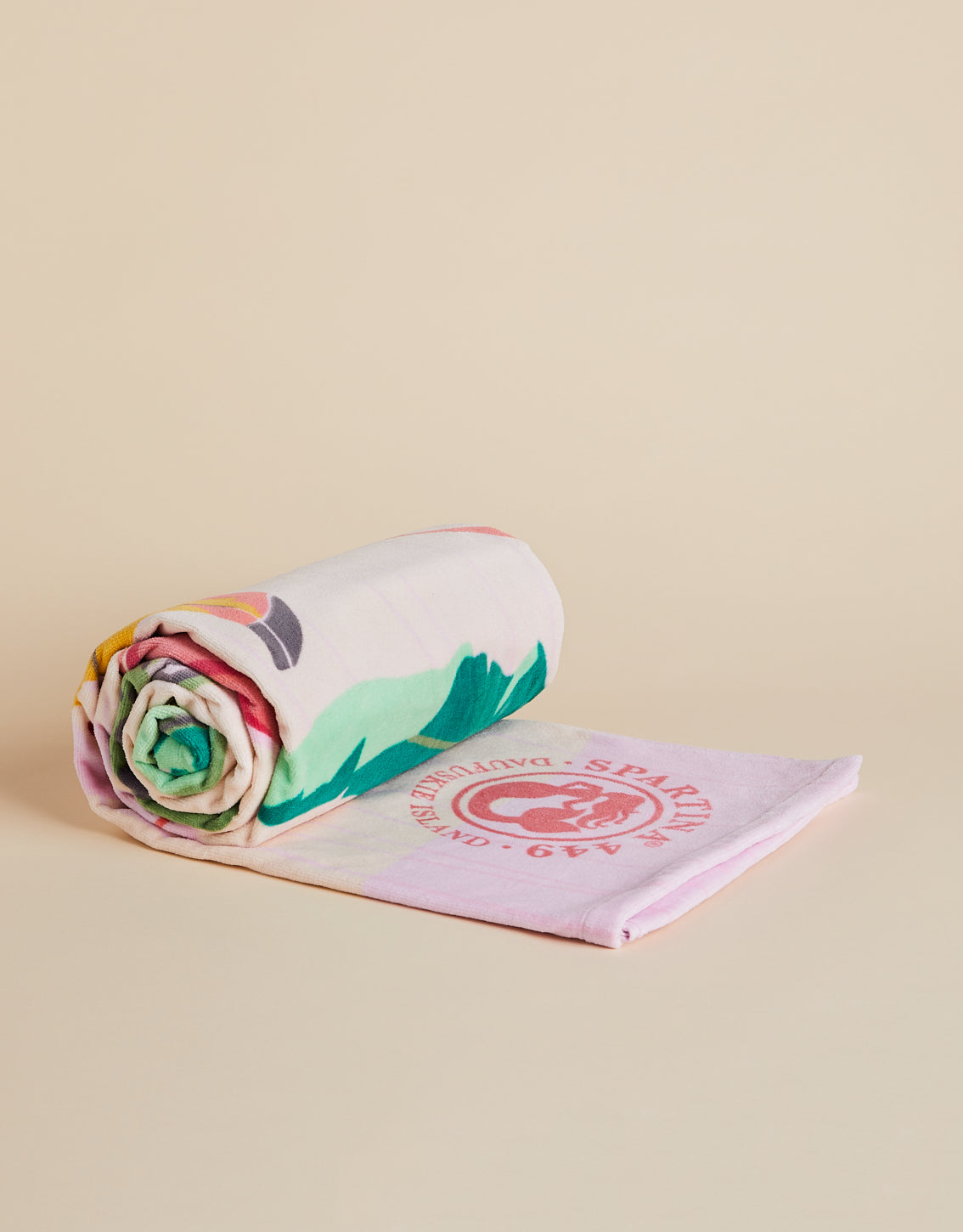  Tropic Flamingo Beach Towel