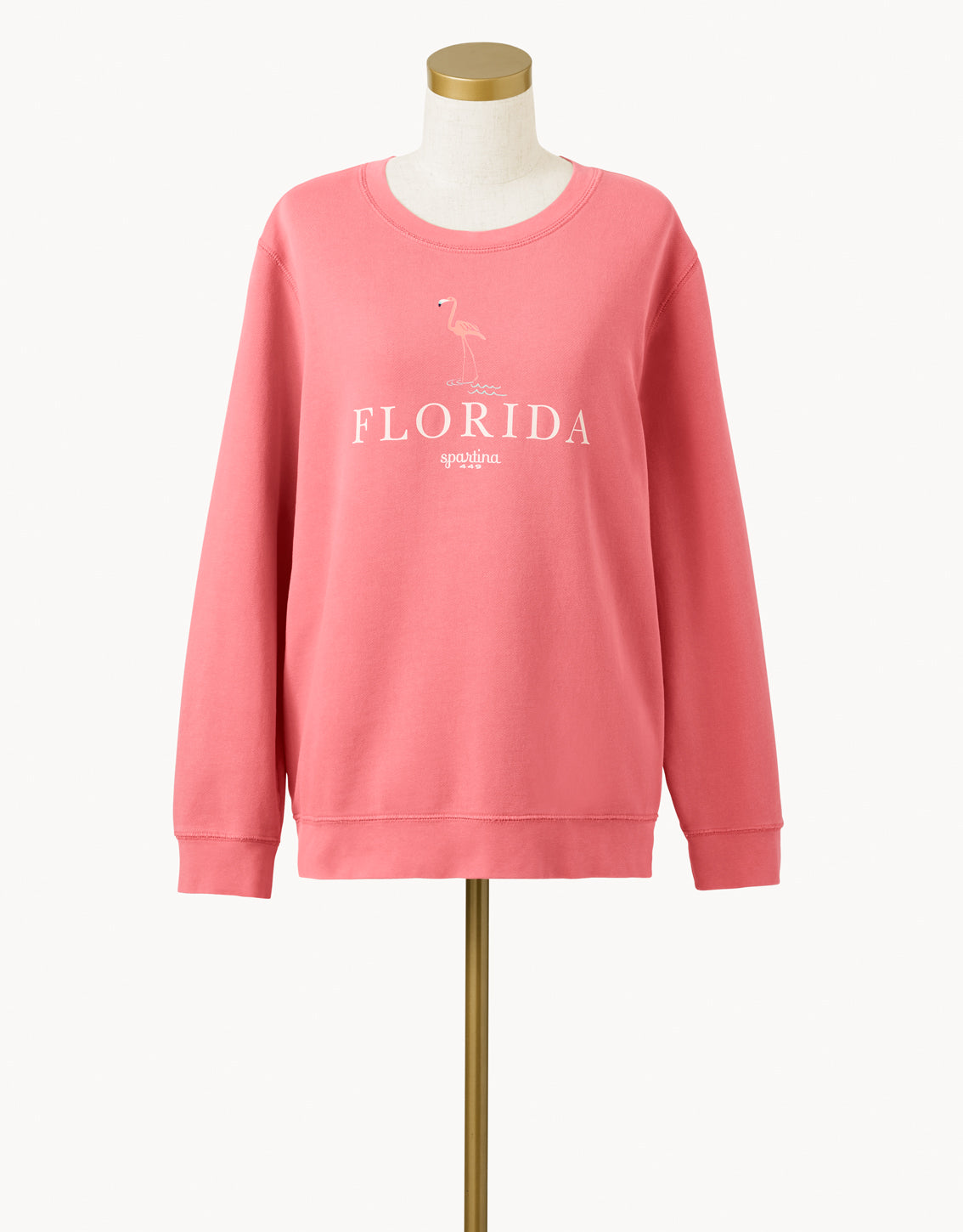  Florida Sweatshirt Pink Flamingo