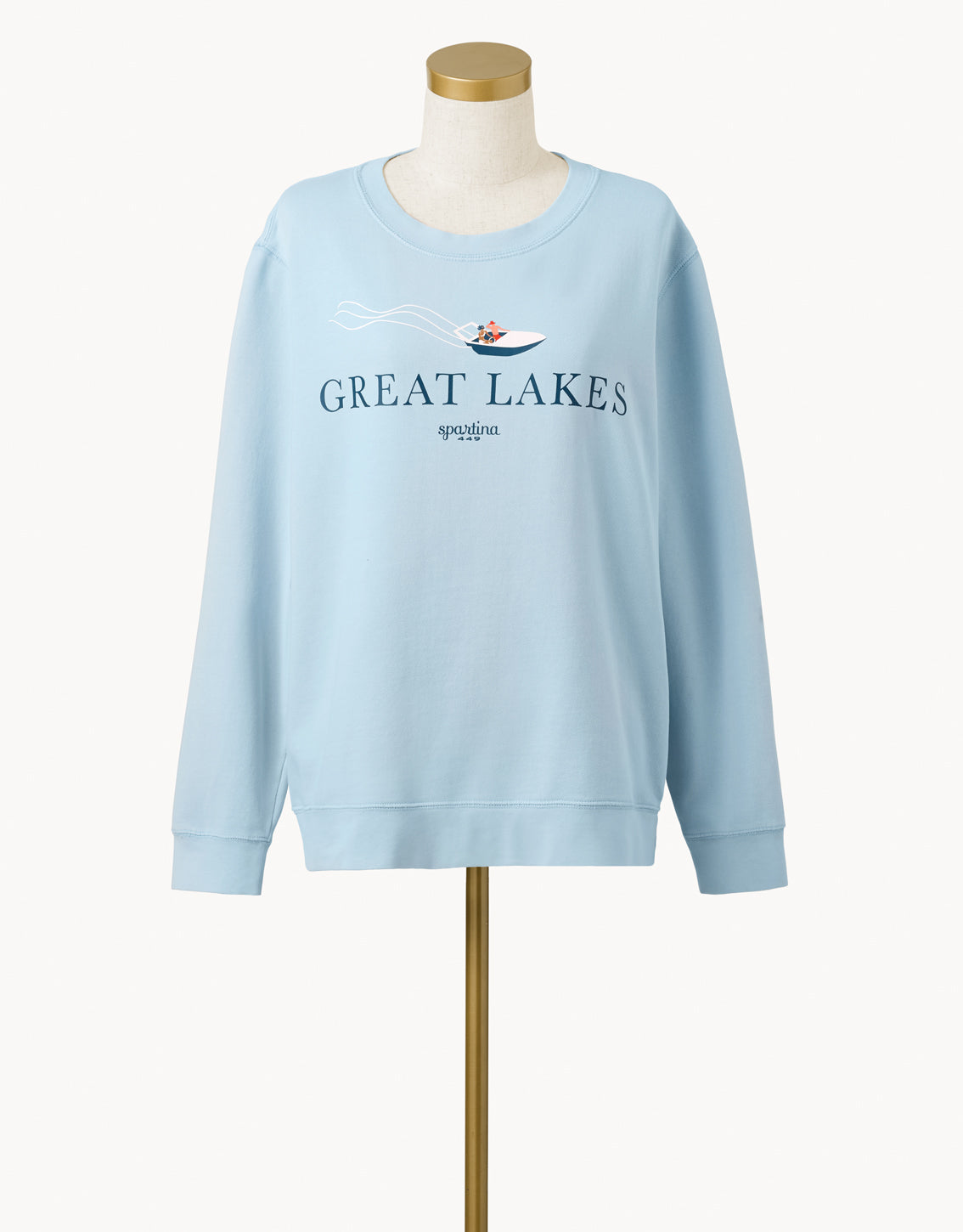  Great Lakes Sweatshirt Mint Speedboat