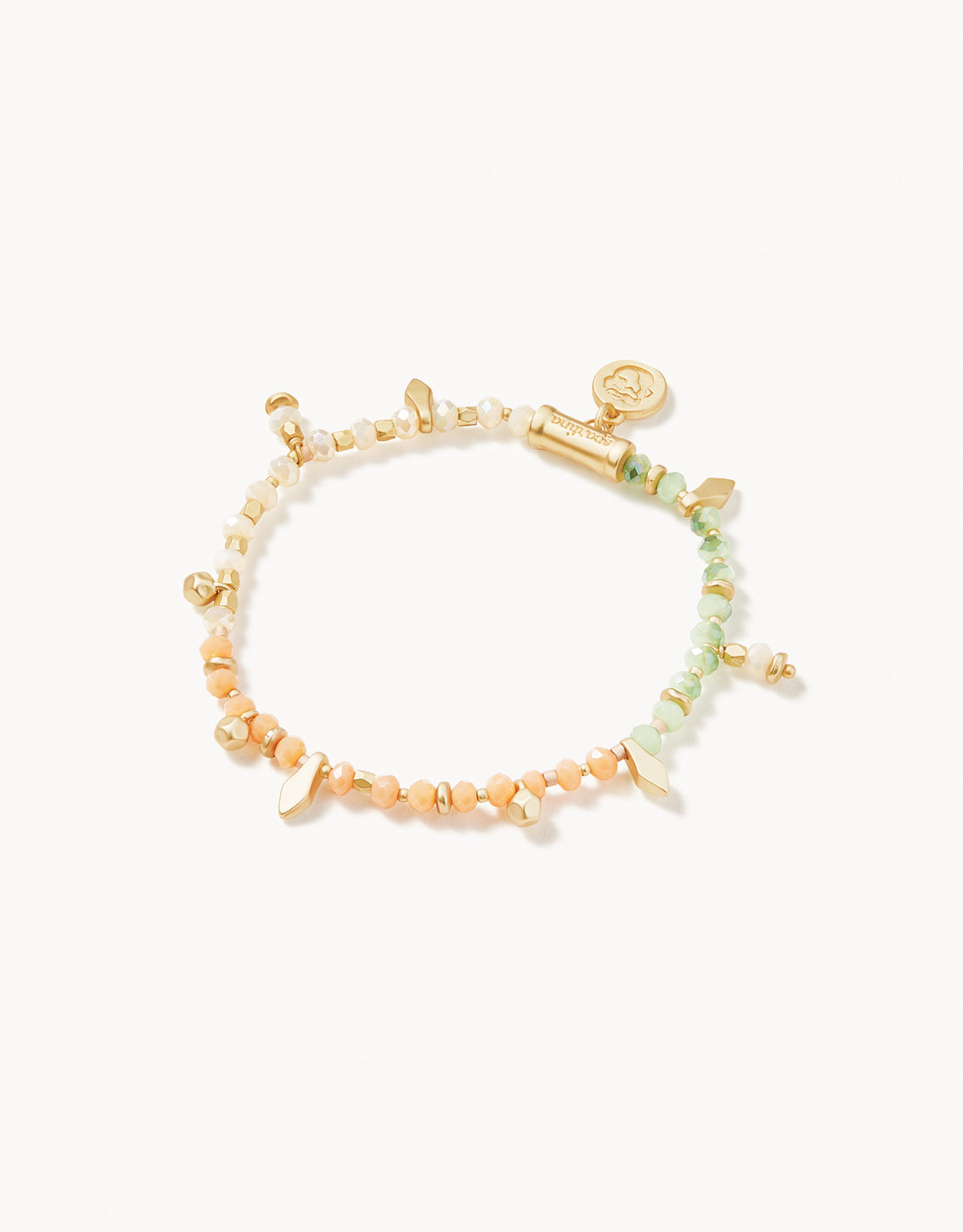  Stretch Bracelet Gold/Multi