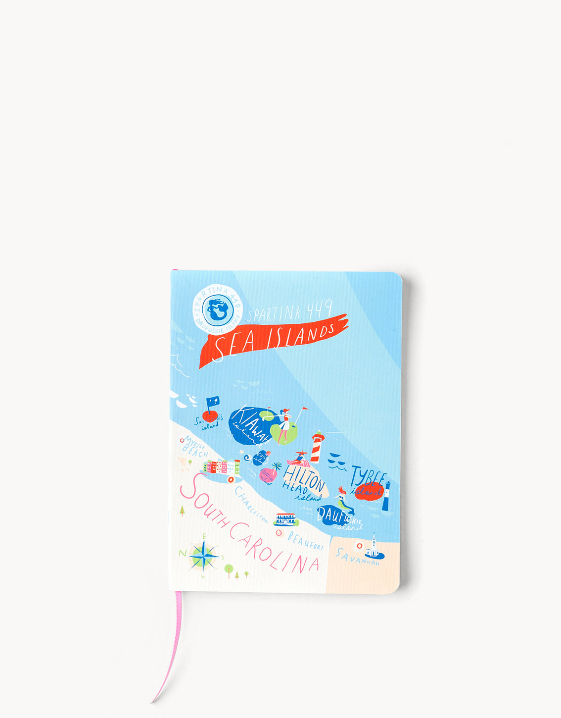  Sea Islands Ruled Notebook