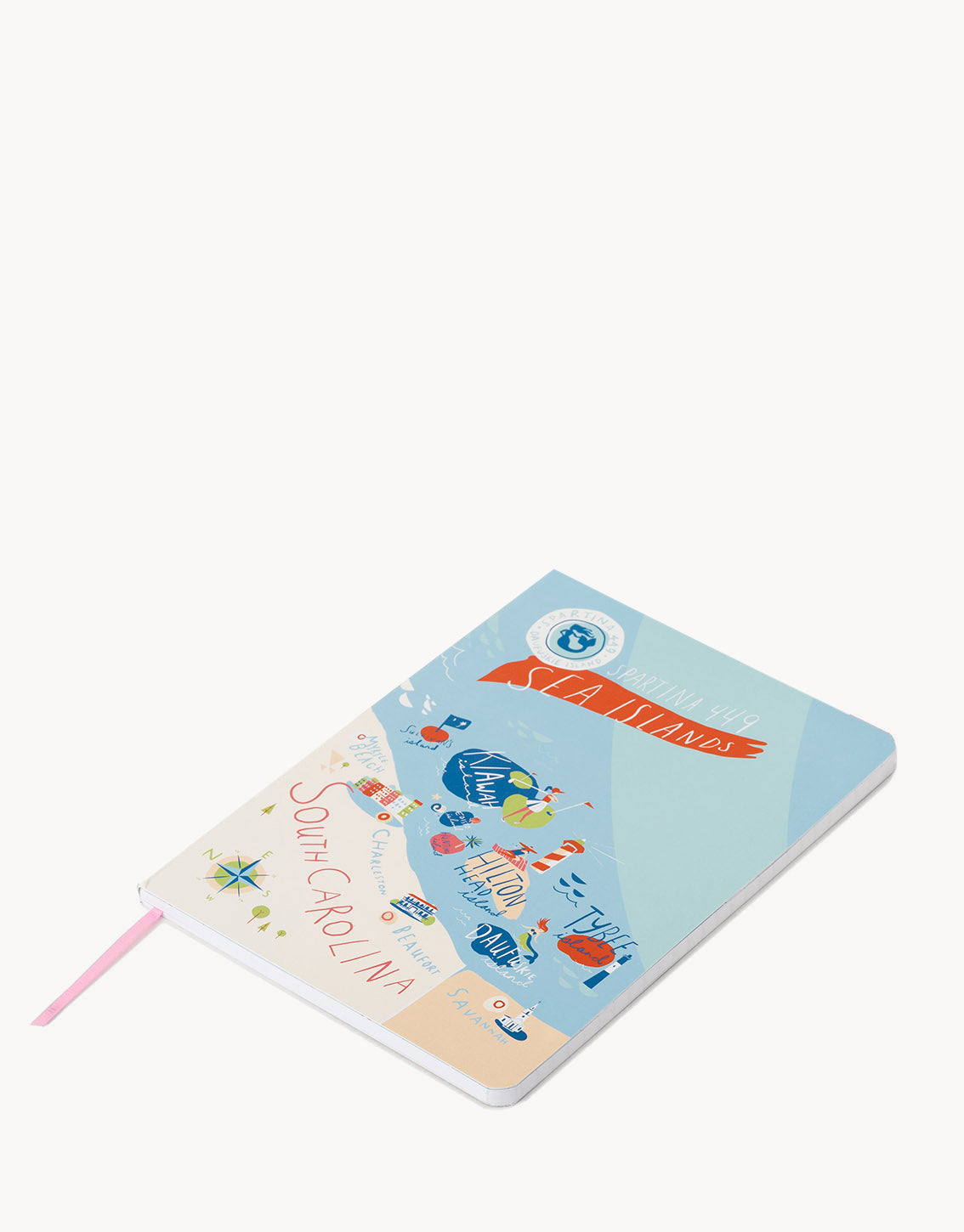  Sea Islands Ruled Notebook