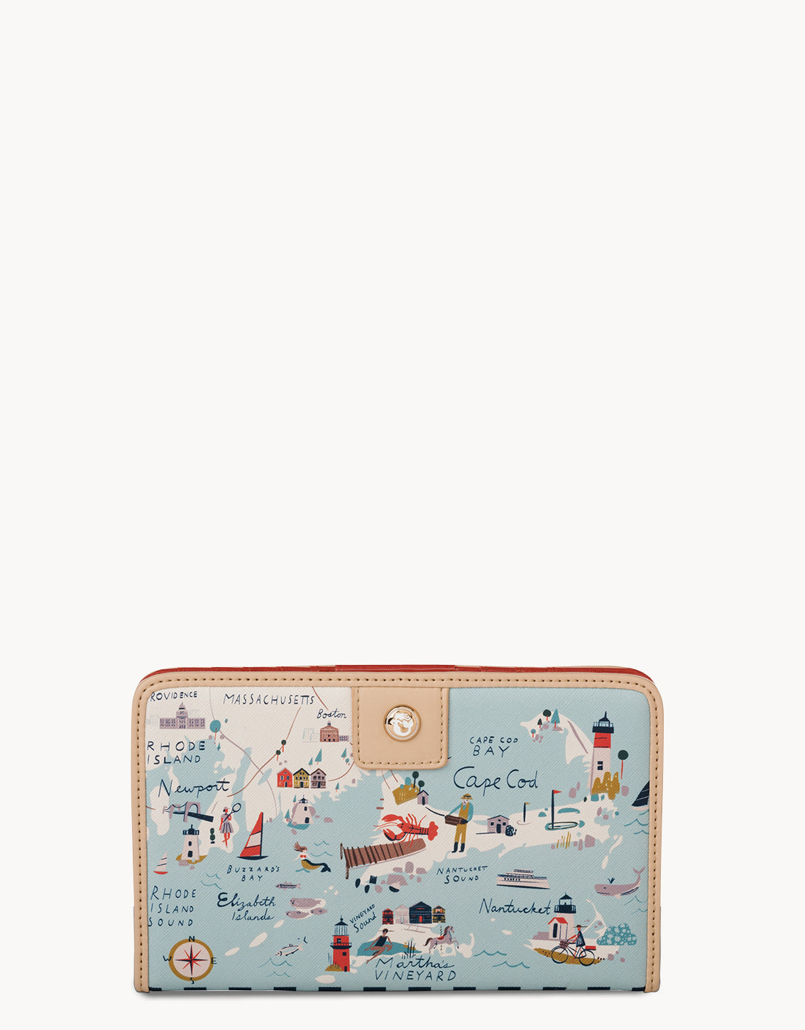  Northeastern Harbors Snap Wallet