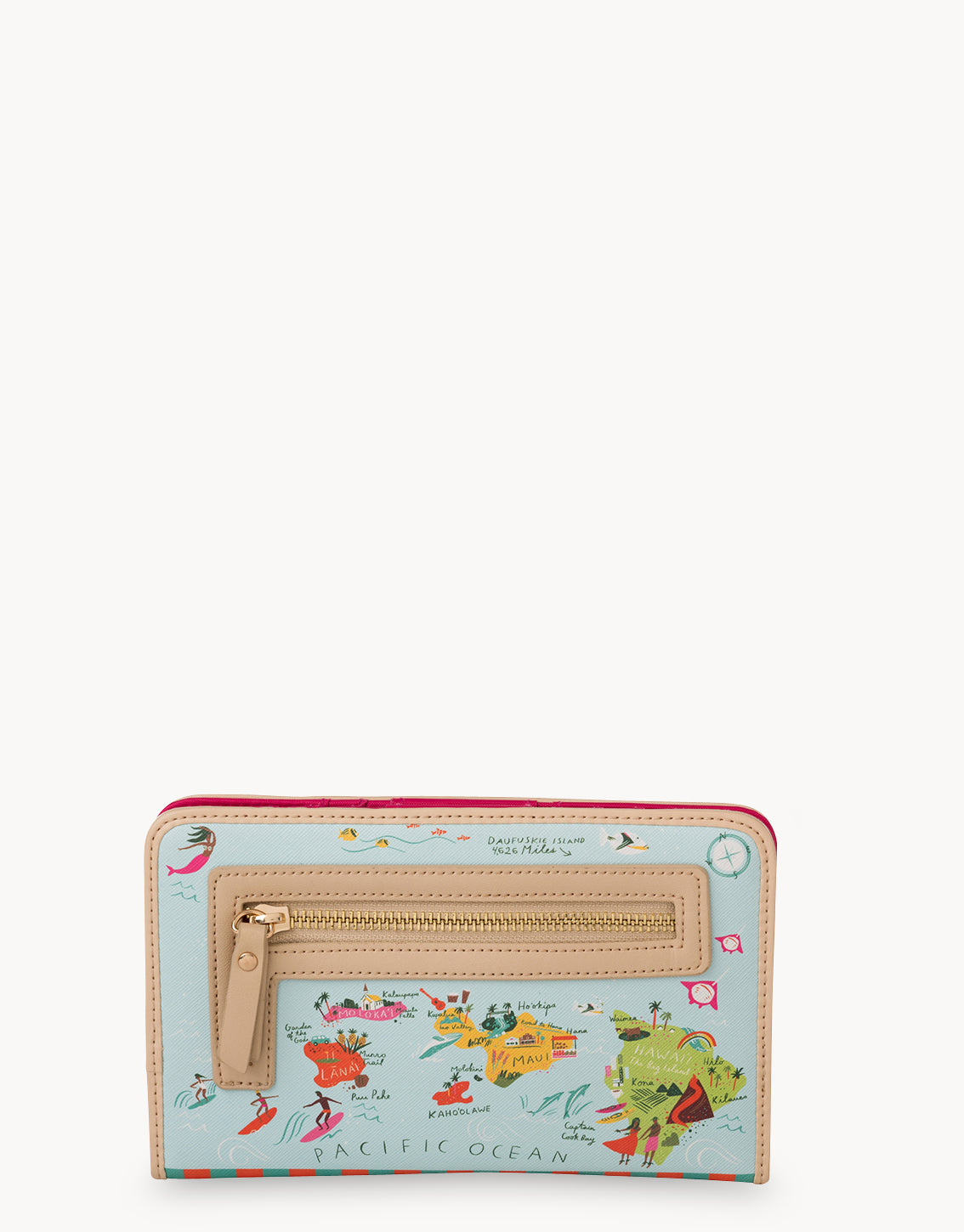  Hawaiian Islands Snap Wallet