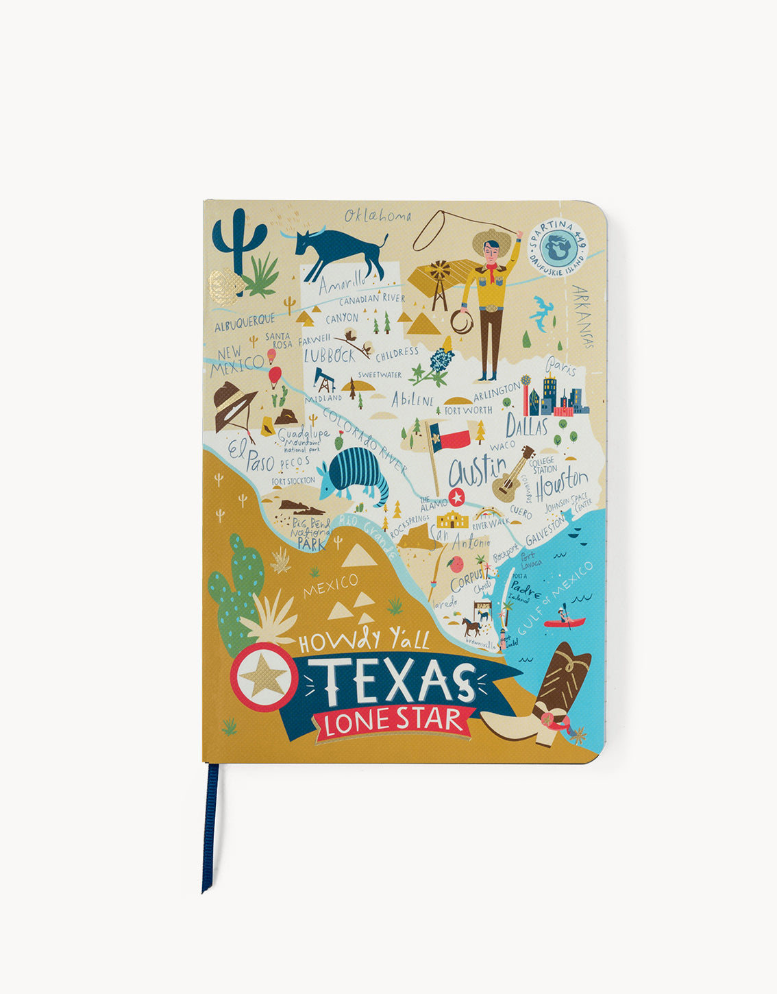  Texas Ruled Notebook