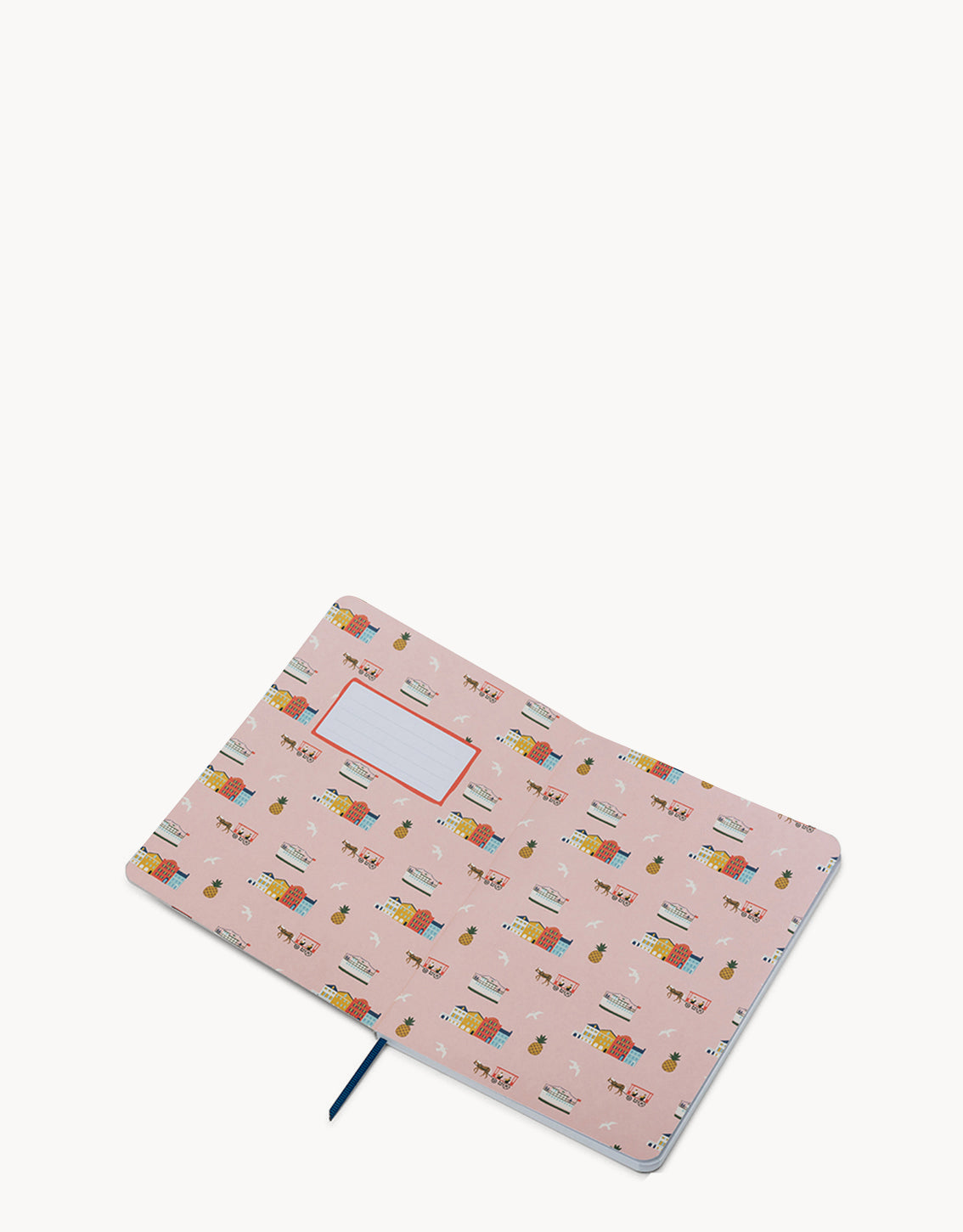  Charleston Ruled Notebook
