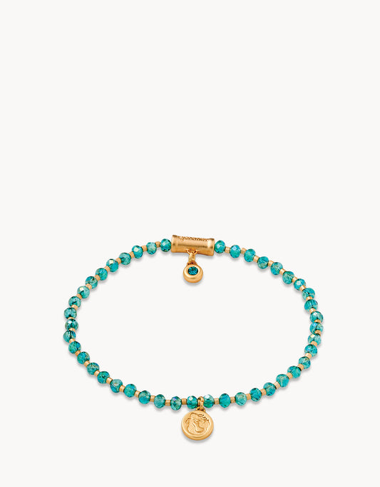  Twinkle Stretch Bracelet Aqua/Mermaid