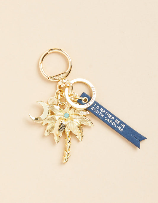  SC Palmetto Tree Keychain