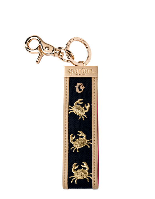  Navy Grab-n-Go Keychain Crab