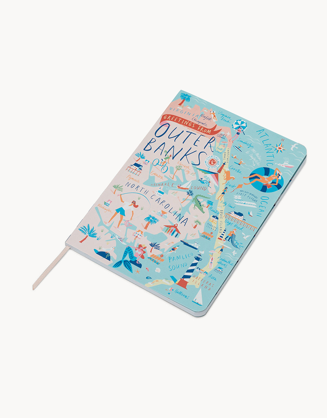  Outer Banks Ruled Notebook