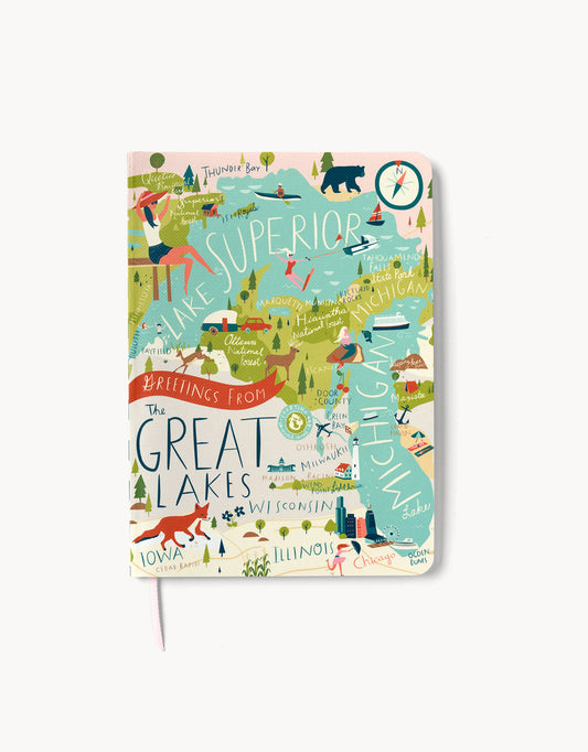  Great Lakes Ruled Notebook