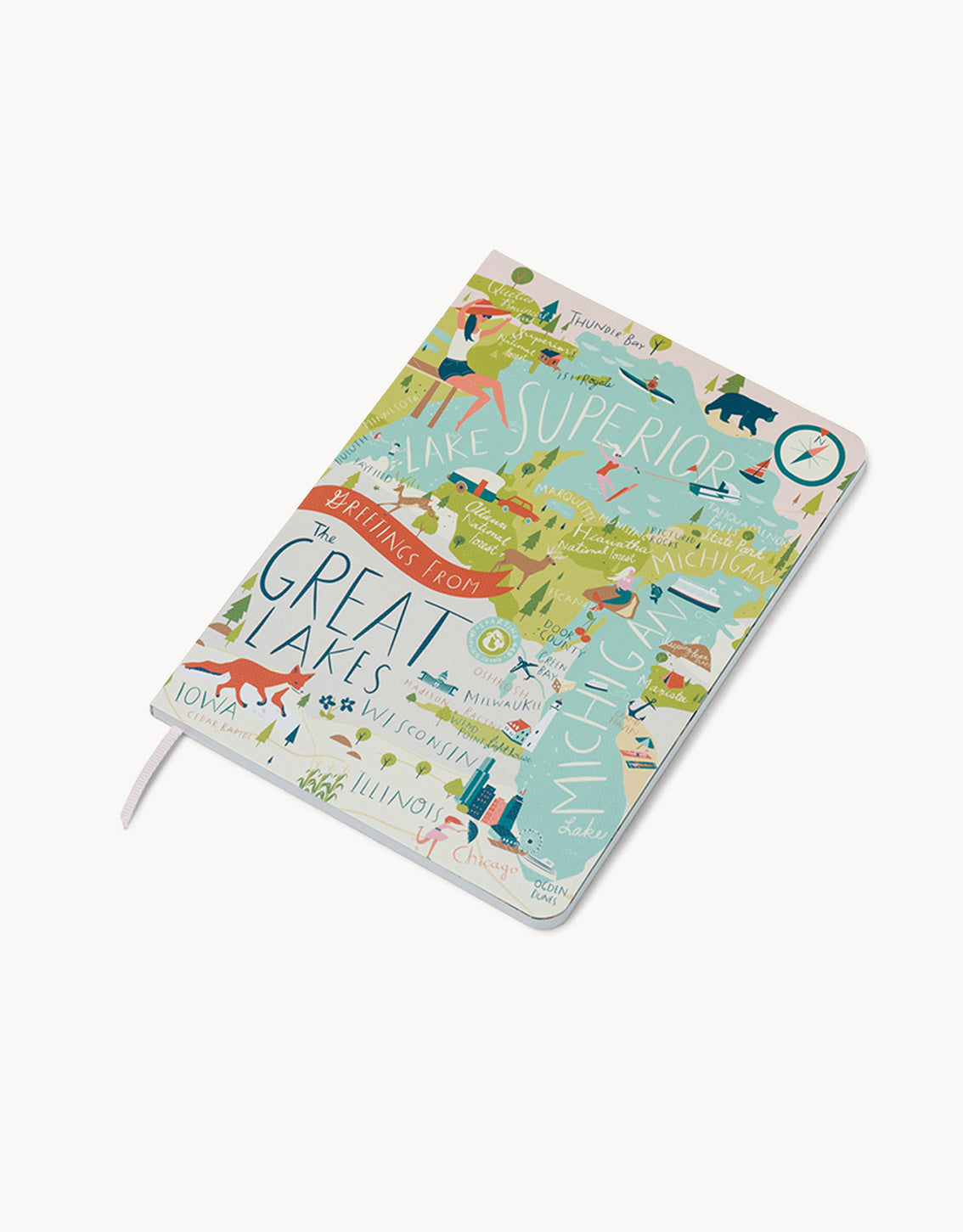  Great Lakes Ruled Notebook