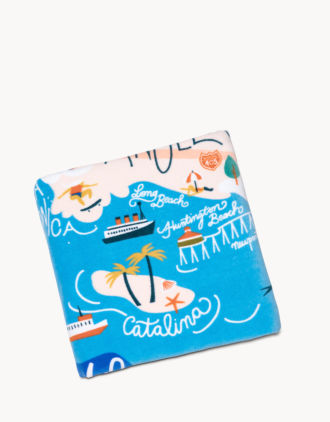  Southern California Beach Towel