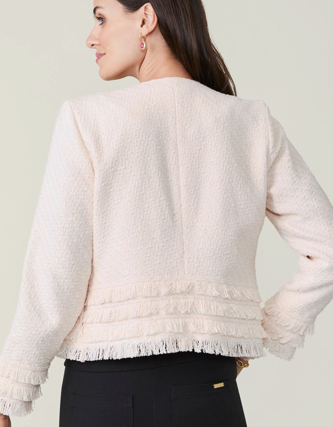  Harper Tweed Jacket Champagne