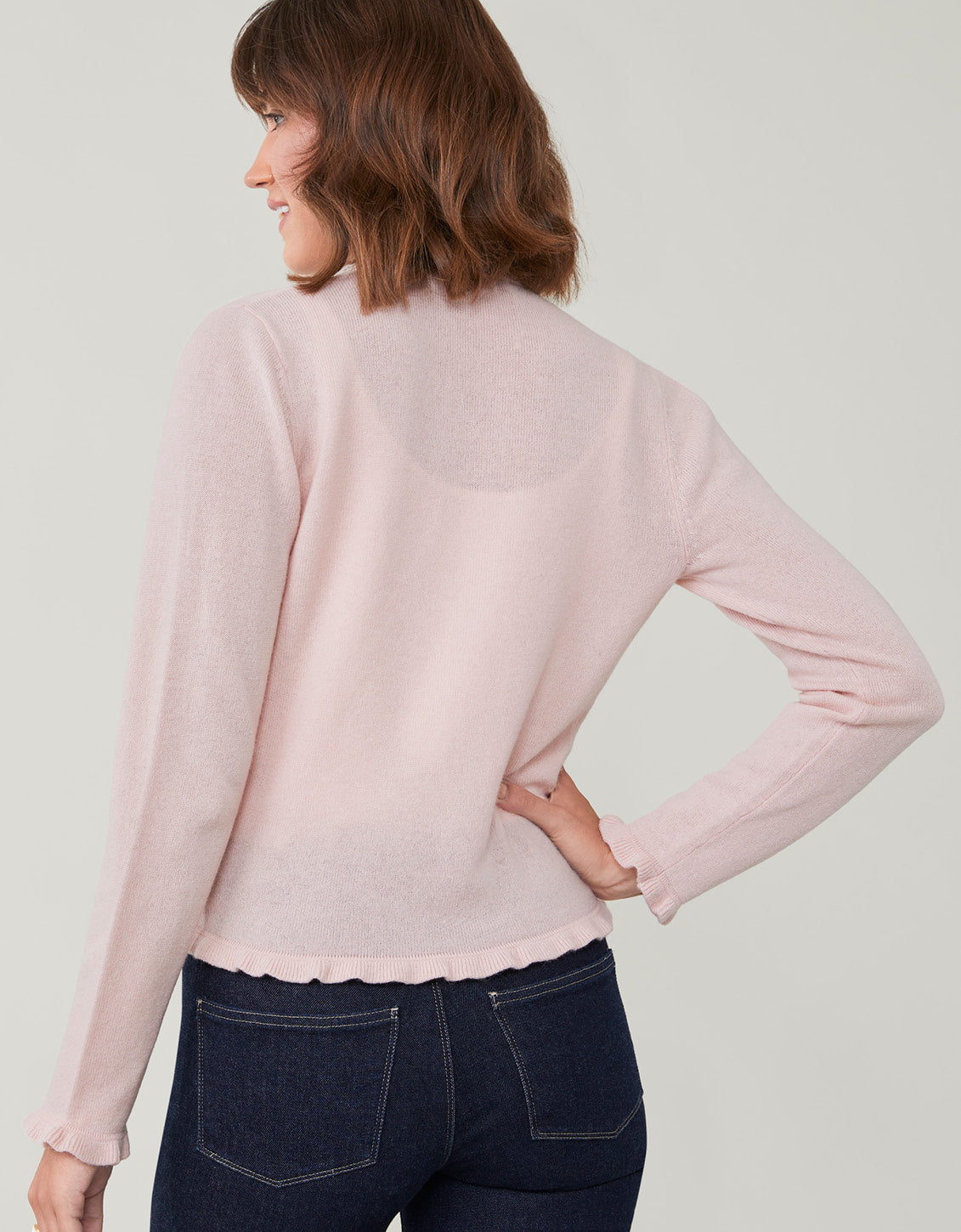  Clara Convertible Cardigan Soft Blush