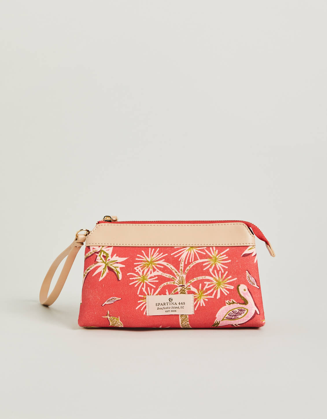  Emma Wristlet Lowcountry Fauna Red
