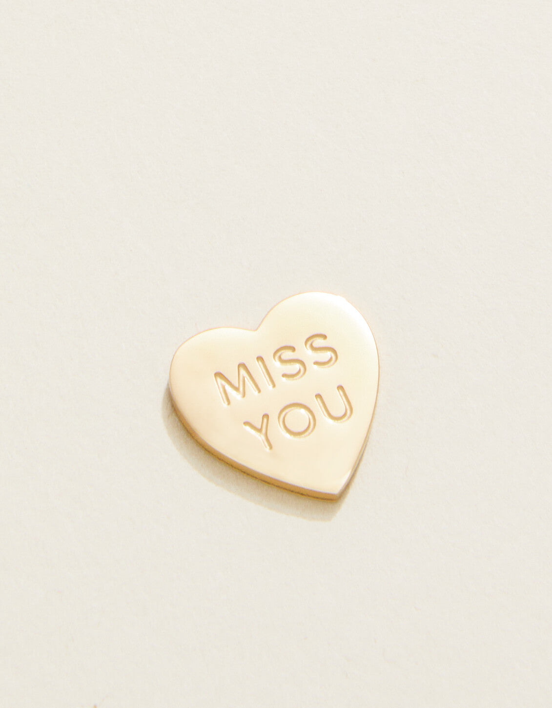  Mini Heart Locket Note Miss You
