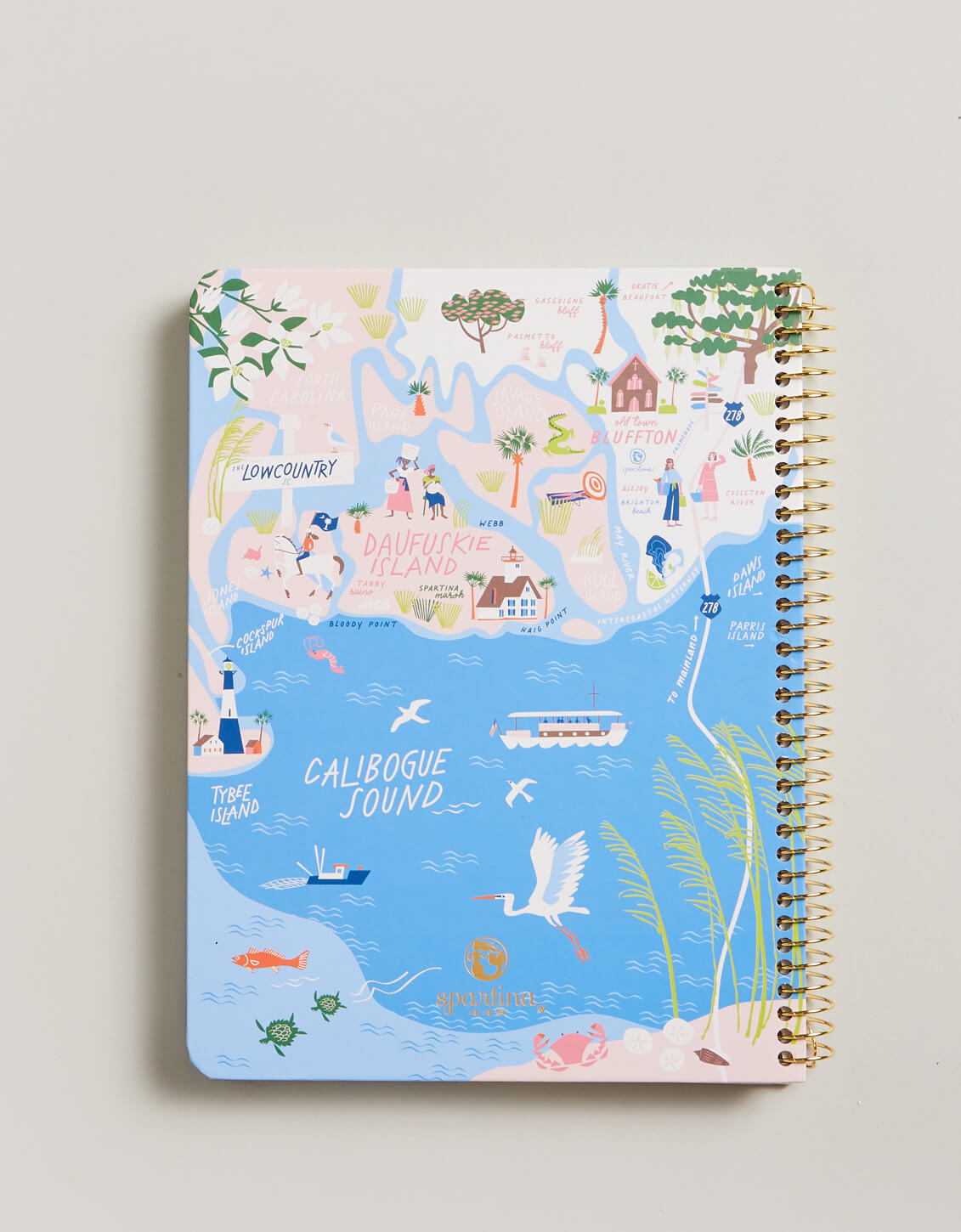  Hilton Head Ruled Notebook 6.5x8.5