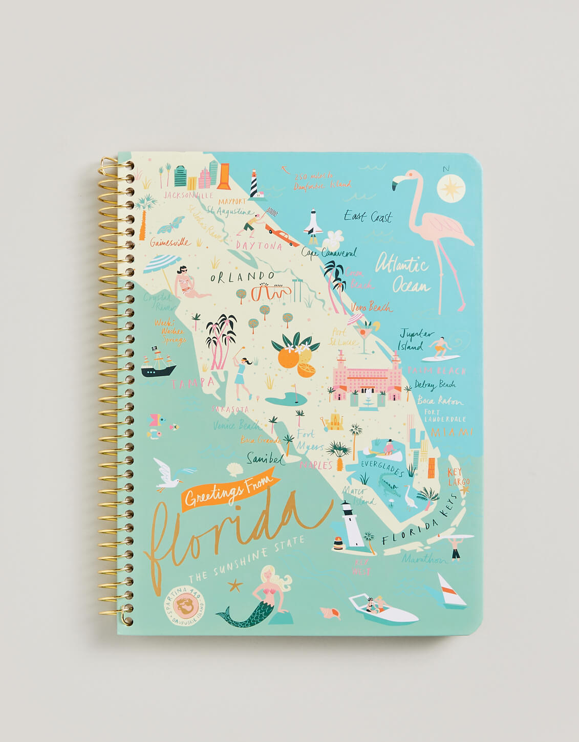  Florida Ruled Notebook 6.5x8.5