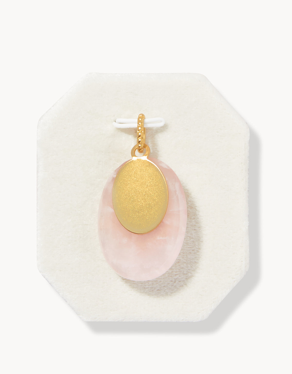  Friendship Charm Thistle/Rose Quartz