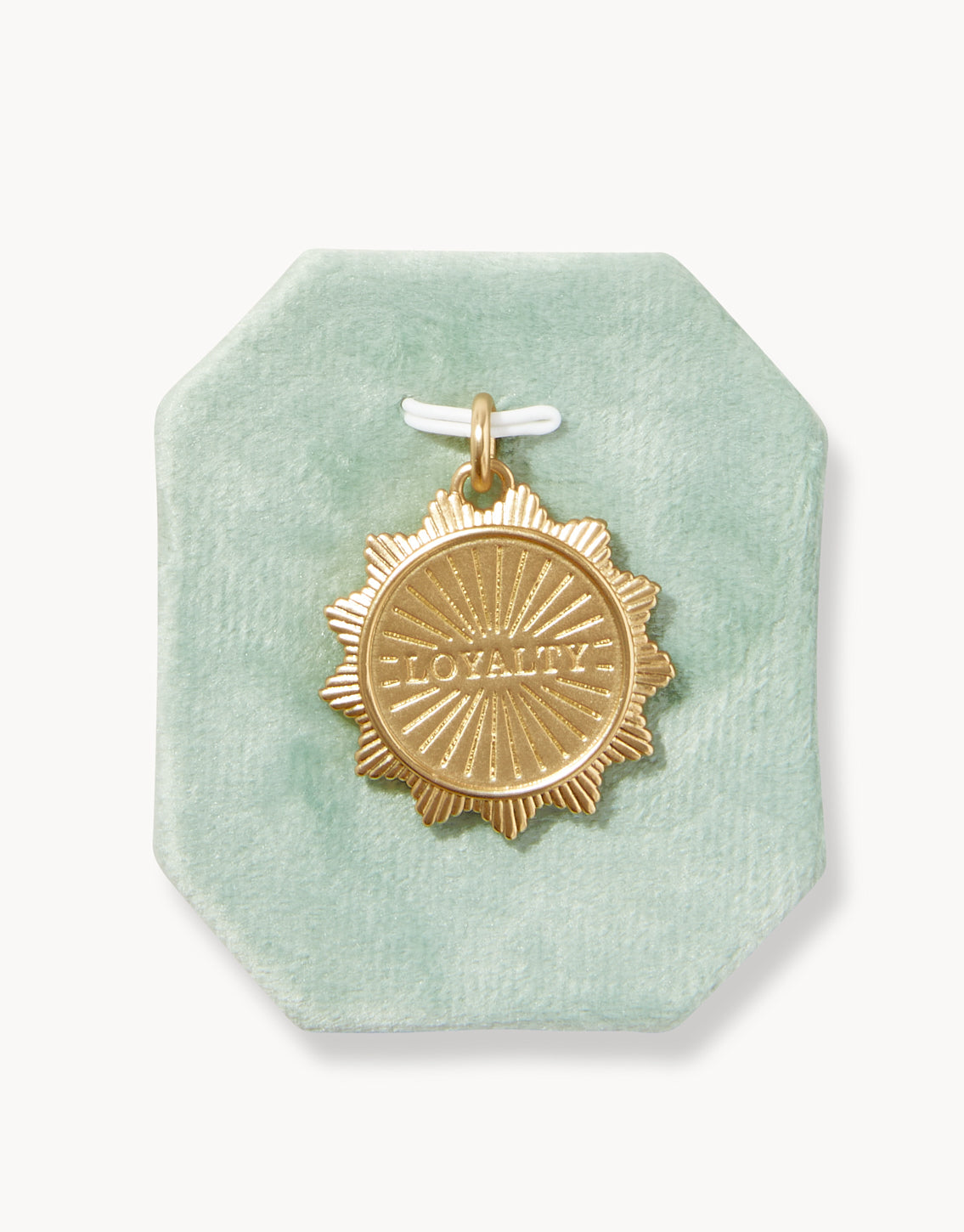  Loyalty Charm Claddagh/Crystal