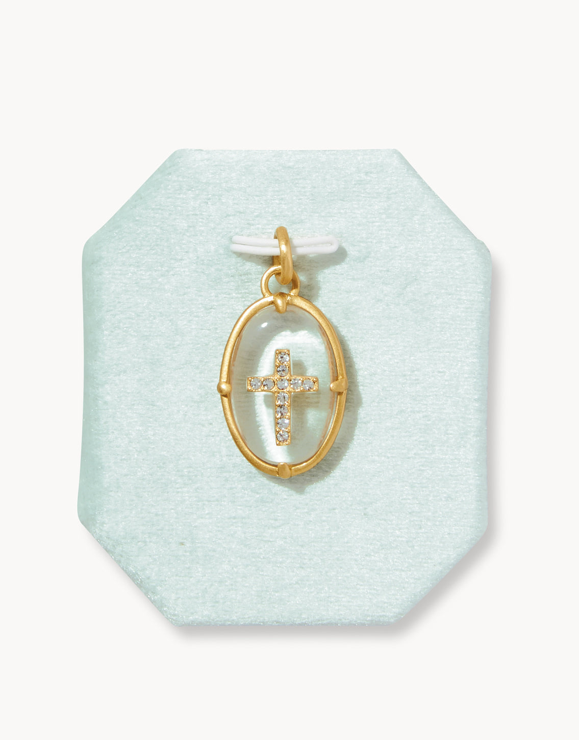  Faithful Cross Charm