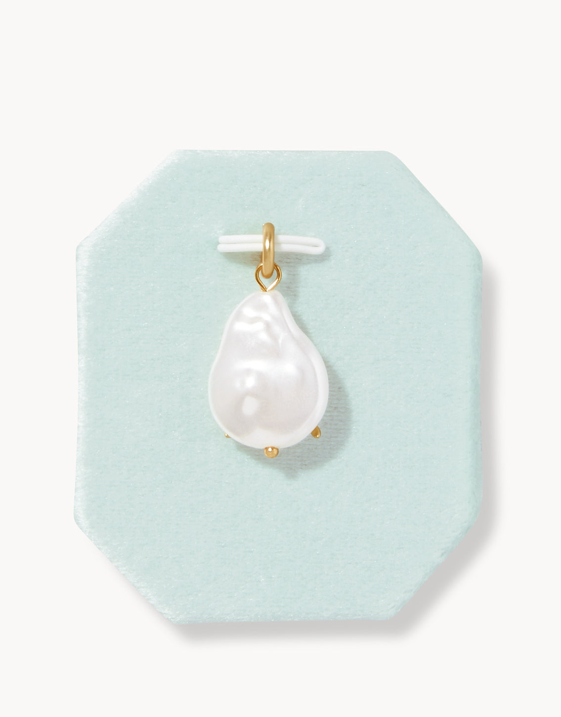  Shine Charm Starfish/Faux Pearl
