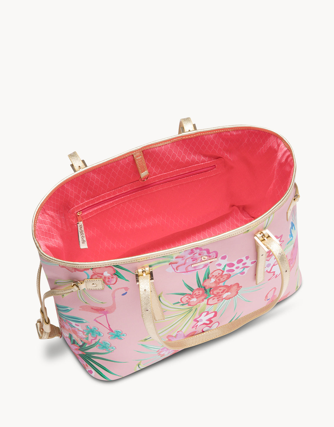  Retreat Jetsetter Tote Flamingo Floral