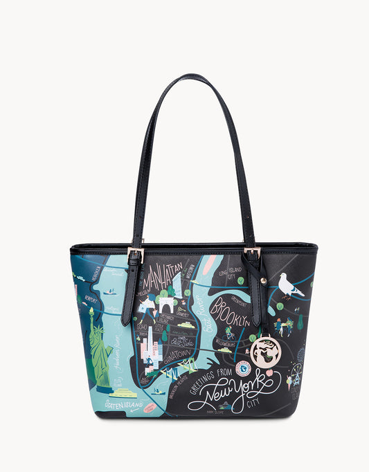  New York City Small Tote (w/Zipper)