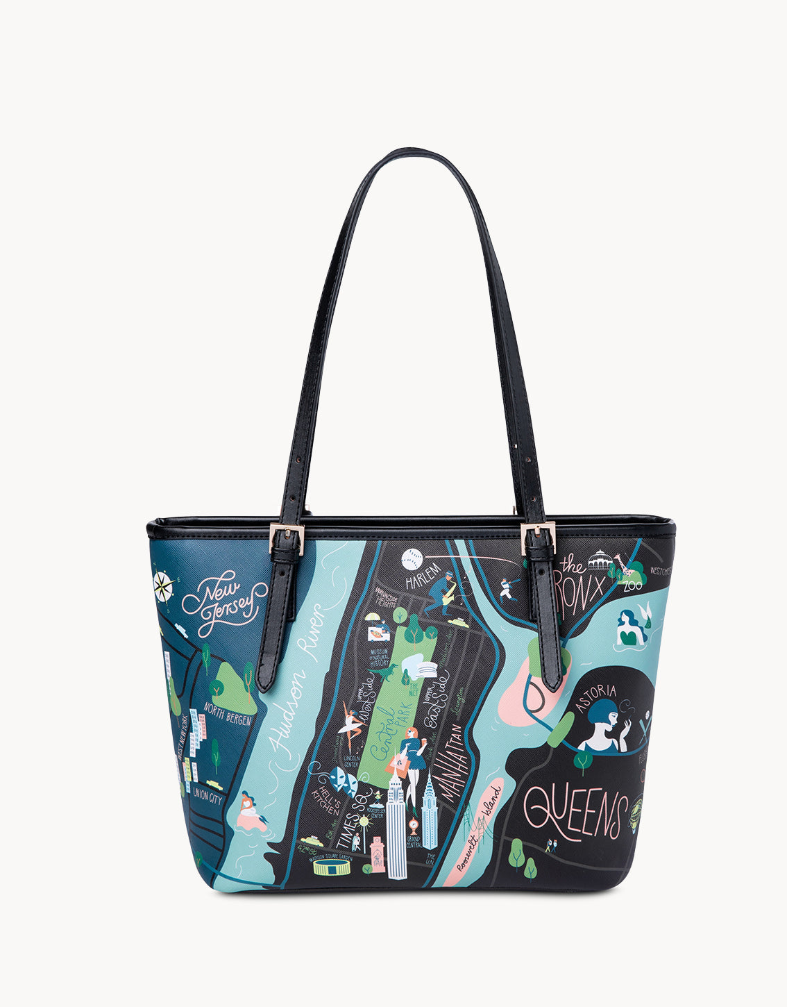  New York City Small Tote (w/Zipper)