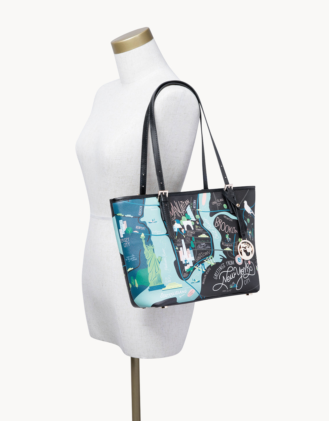  New York City Small Tote (w/Zipper)