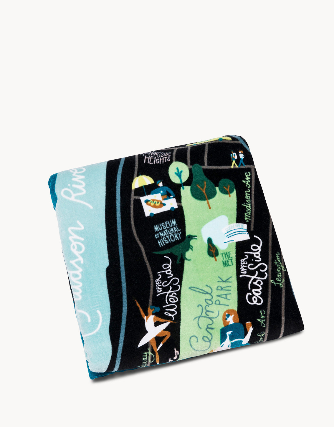  New York City Beach Towel