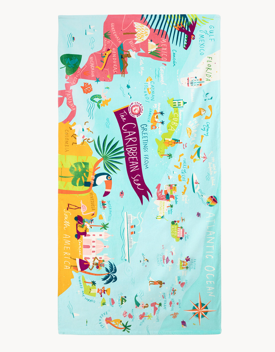  Caribbean Beach Towel