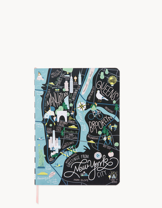  Ruled Notebook New York City 5x7