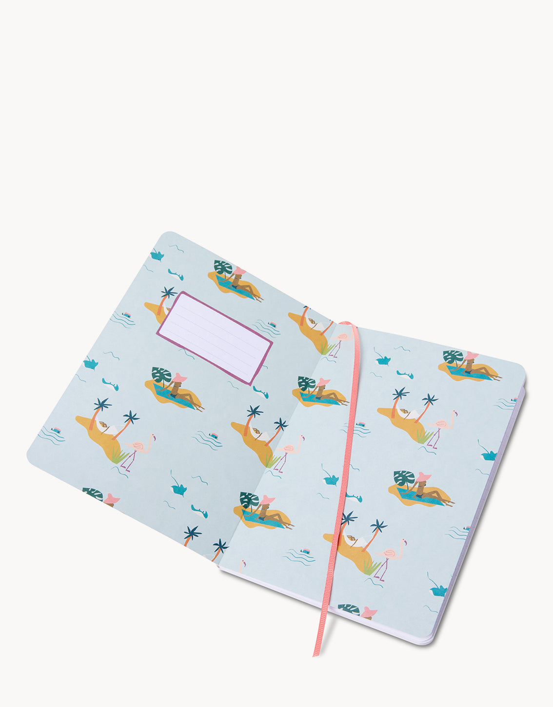  Ruled Notebook Caribbean 5x7