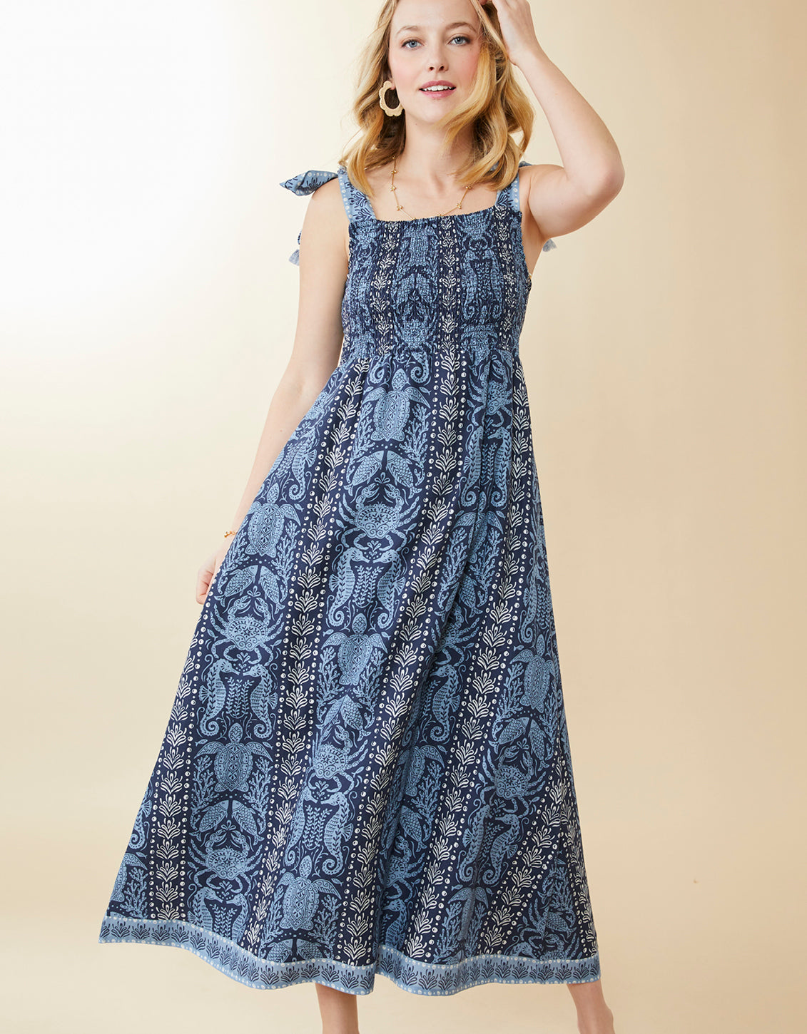  Saylor Midi Dress Hamilton Sea Life