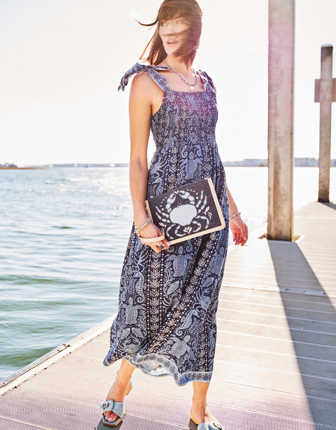  Saylor Midi Dress Hamilton Sea Life