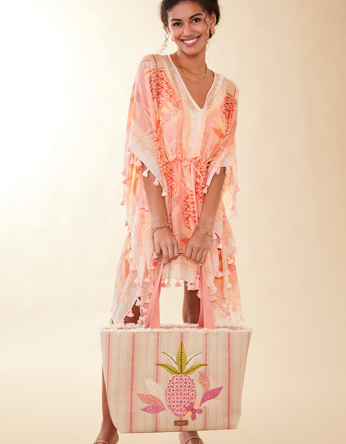  Beach Tote Callawassie Pineapple