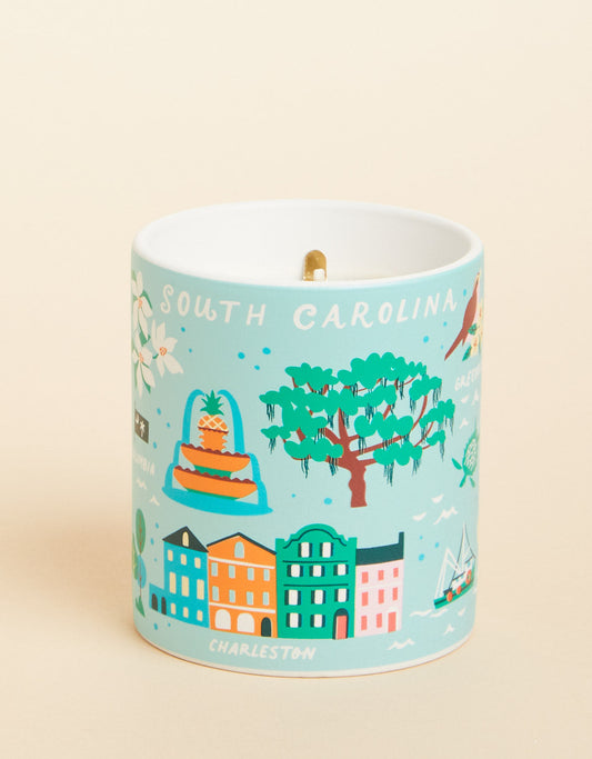  Greetings From Candle 12oz. South Carolina/Atlantic Breeze